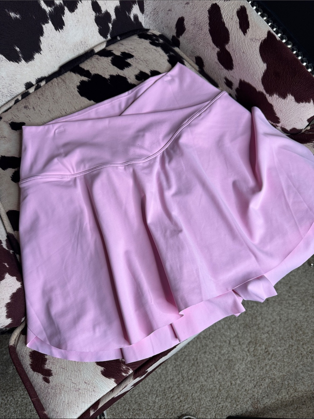 Halara Crossover Tennis Mini Skirt - Pale Pink